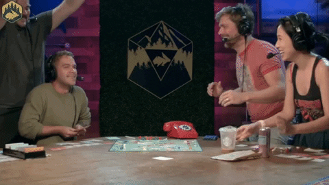 Man Throwing Monopoly Money Into Air GIF