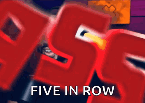 Man Thumbs Down Pass Five In Row GIF