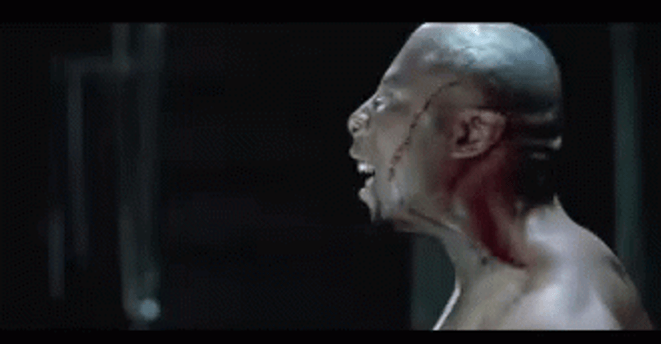 Man To Werewolf Transition GIF