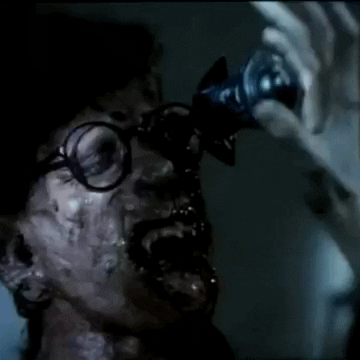 Man Transforming Into Wendigo In Pain GIF