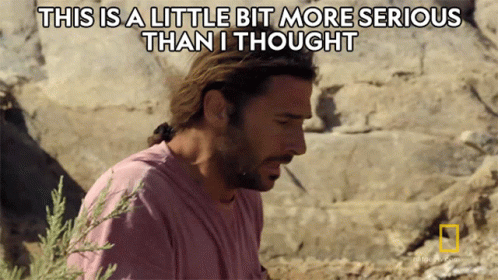 Man Trying To Get Away From Quicksand GIF