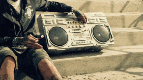 Man Tuning In A Radio GIF