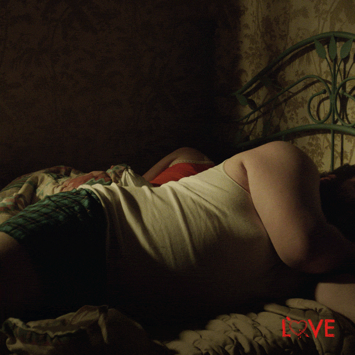 Man Wake Up Suddenly Cant Sleep GIF