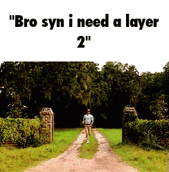 Man Walking Down Dirt Road Bro Syn I Need a Layer 2