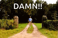 Man Walking Down Dirt Road Damn