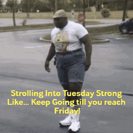 Man Walking Down Street
