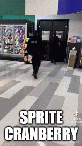 Man Walking With Bent Knees Sprite Cranberry GIF