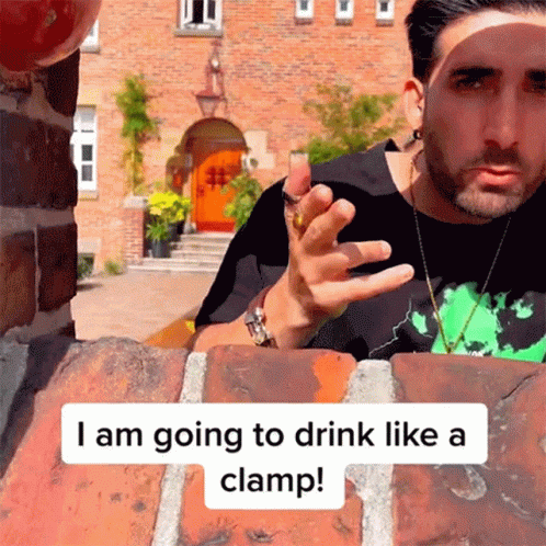 Man Want Play And Drink Like A Champion GIF