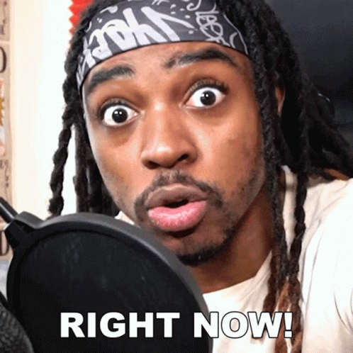 Man Want To Record Right Now GIF