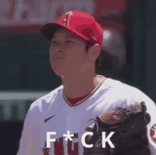 Man Watching Baseball Game