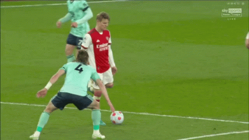 Man Watching Soccer Game On Sky Sports GIF