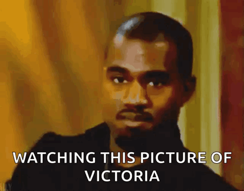 Man Watching Victoria Painting