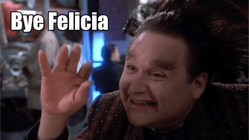 Man Waving Bye Felicia