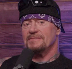 Man Wearing Bandana and Sunglasses Talking Into Microphone