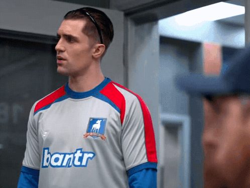 Man Wearing Bantr Shirt