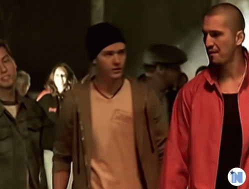 Man Wearing Beanie Mean Mug GIF