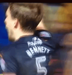 Man Wearing Bennett Jersey GIF
