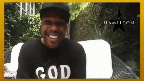 Man Wearing Black God Shirt
