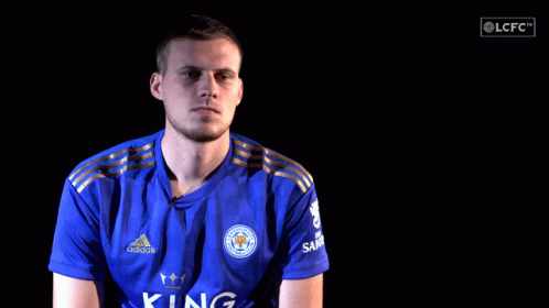Man Wearing Blue Shirt Saying King