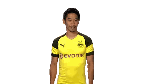 Man Wearing BVB Yellow Jersey