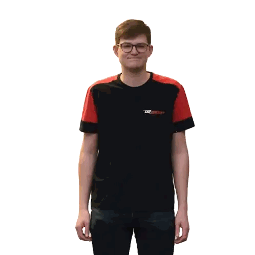 Man Wearing DS Sport T-Shirt