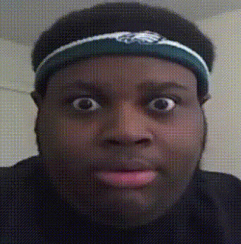 Man Wearing Eagle Headband