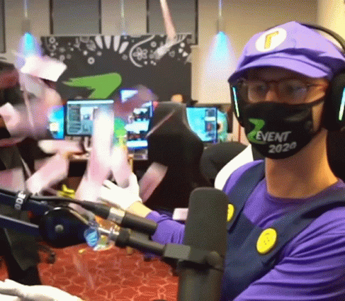 Man Wearing Event 2020 Mask
