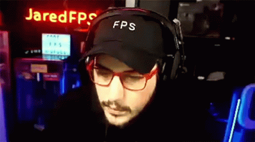 Man Wearing FPS Hat