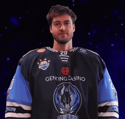 Man Wearing Genting Casino Jersey