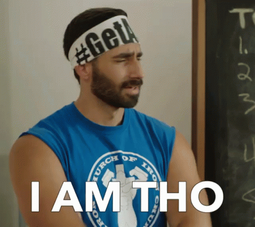 Man Wearing Geta Headband I Am Tho GIF