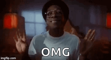 Man Wearing Glasses and Hat Saying Omg