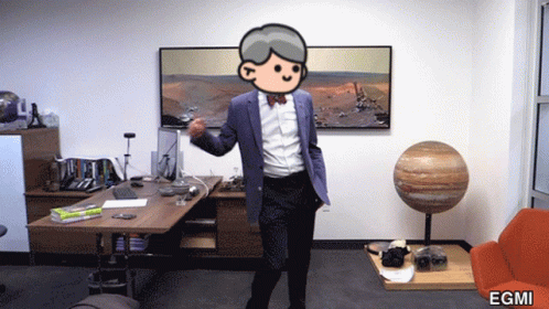 Man Wearing Glasses And Head Scarf Talking GIF