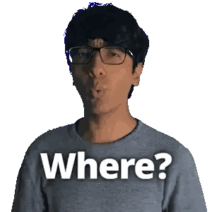 Man Wearing Glasses Making Funny Face