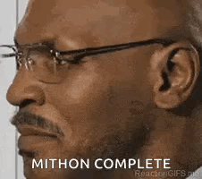 Man Wearing Glasses With Mithon Complete GIF