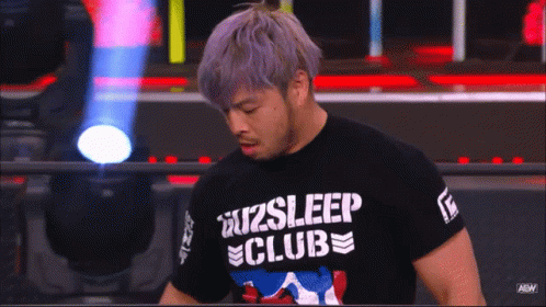 Man Wearing Go2Sleep Club Shirt GIF