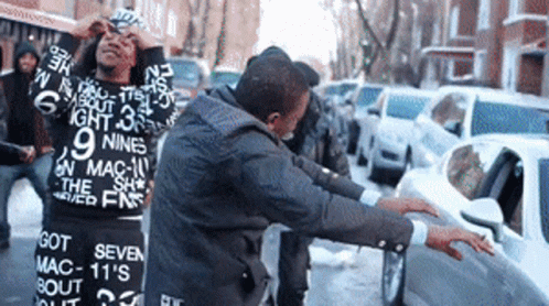 Man Wearing Got Seven Mac 11s Sweatshirt
