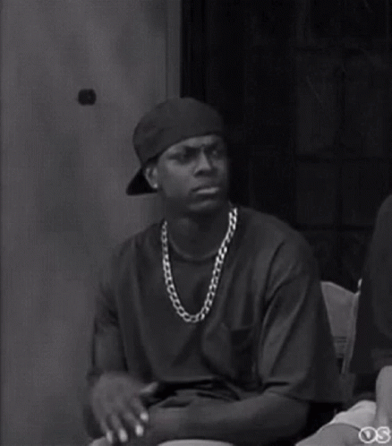 Man Wearing Hat And Chain GIF