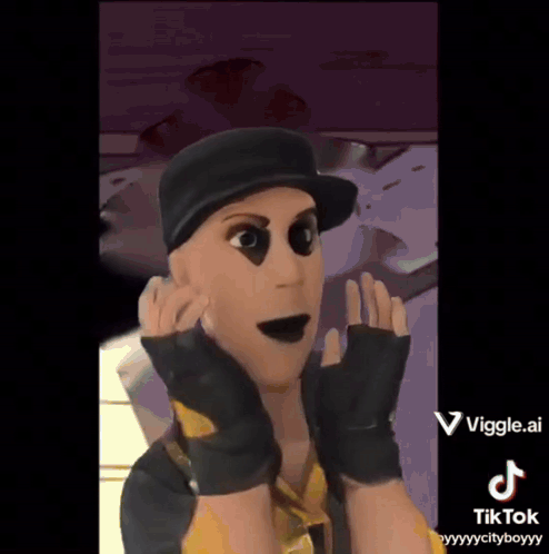 Man Wearing Hat and Gloves TikTok Account