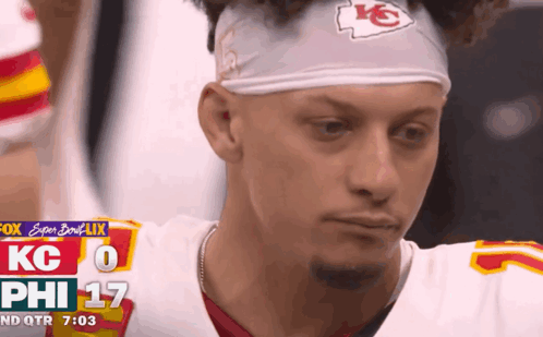 Man Wearing Headband With KC Logo GIF