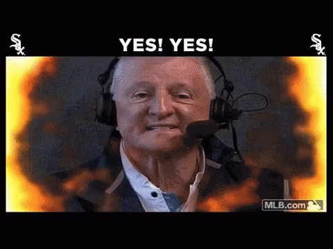 Man Wearing Headphones and Microphone Says Yes Yes