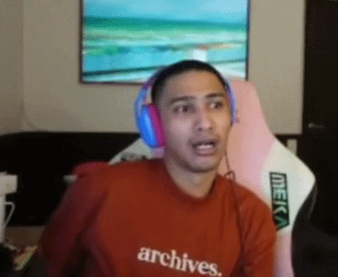 Man Wearing Headphones And Red Shirt Archives GIF