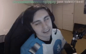 Man Wearing Headphones At Microphone GIF