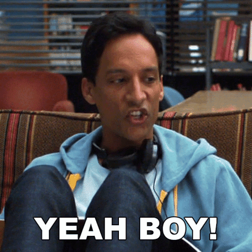 Man Wearing Headphones Saying Yeah Boy