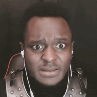 Man Wearing Headphones Surprised GIF