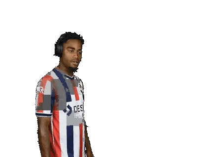 Man Wearing Headphones Taking Selfie