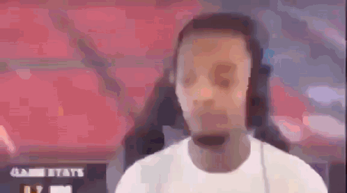 Man Wearing Headphones Talking GIF