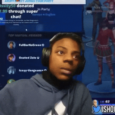 Man Wearing Headphones Watching Donation Screen