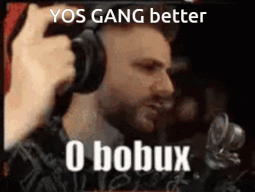 Man Wearing Headphones Yos Gang Better O Bobux