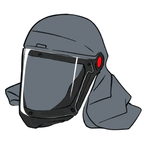 Man Wearing Helmet and Sunglasses