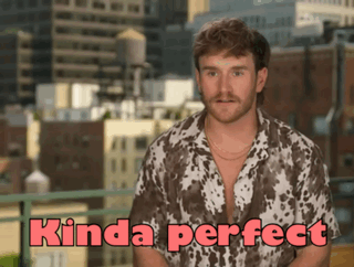 Man Wearing Kinda Perfect Shirt